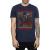A Nightmare On Elm Street Mens Christmas Fair Isle T-Shirt