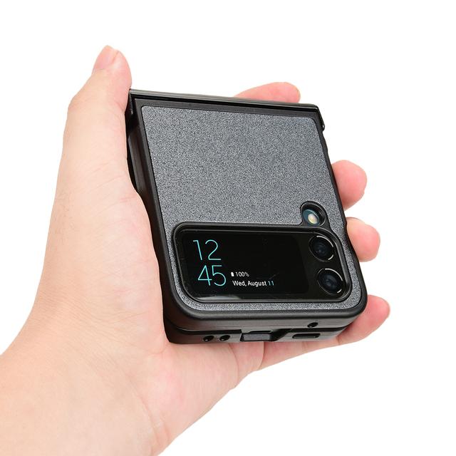 Тонкий матовый чехол для телефона с защитой от падения для Samsung Galaxy Z Flip4 5g Flip 4 Flip3 Flip 3, удобные модные чехлы