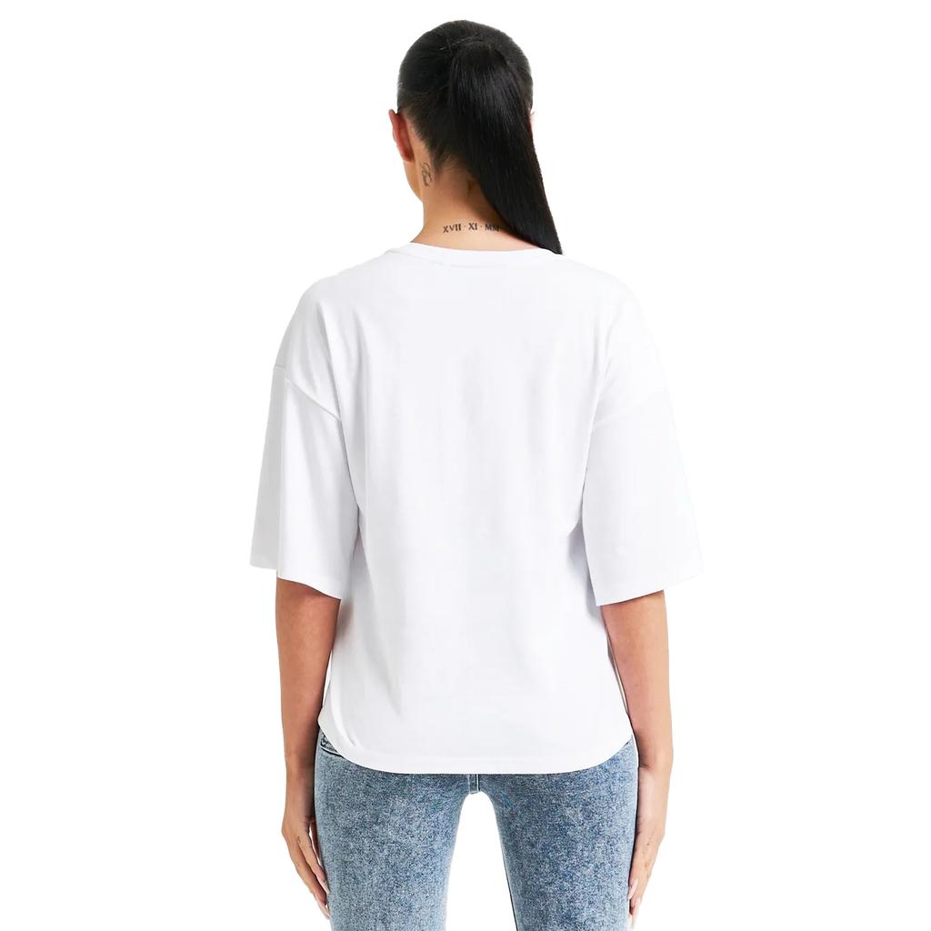 SikSilk Womens/Ladies Sparkle Boxy Crop T-Shirt