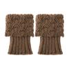 1 Pair Winter Crochet Knit Women's Fashion Leg Warmers Boot Socks Boot Cuffs Foot Cover