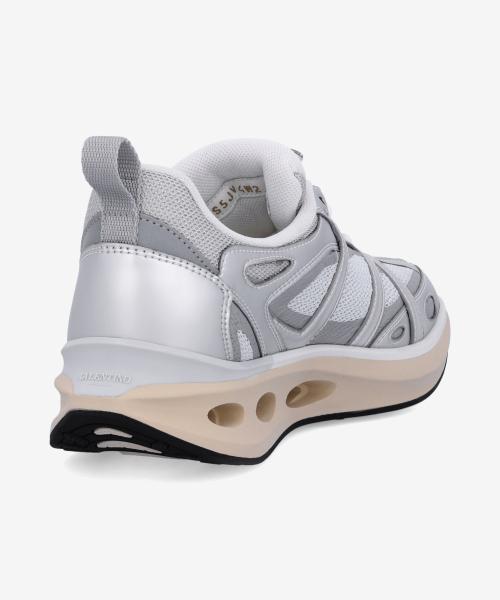 [Valentino] V-Logo Easyjog Low-Top Sneakers - Silver:Sky Sherbet:White 5W2S0JV4FMXZ1KFW24
