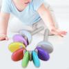 Wooden Castanets Kids Percussion Instruments Early Learning Montessori Toys Hand Clappers for