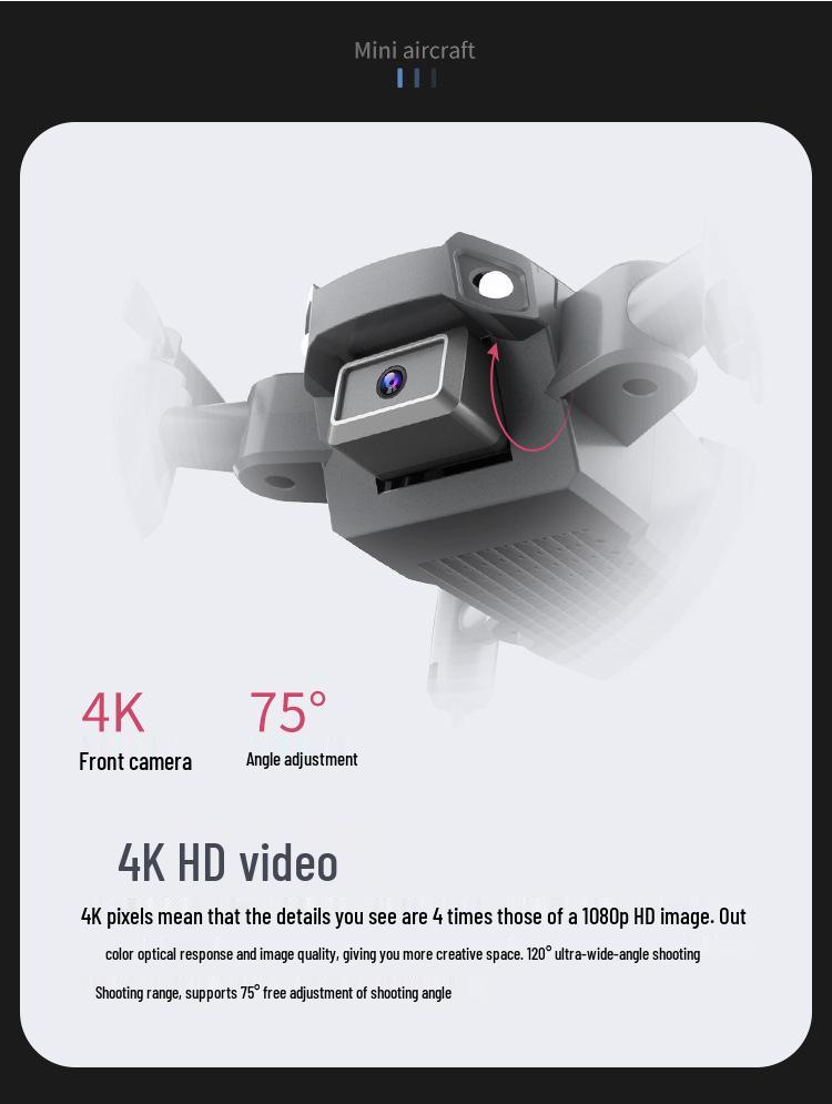 KY905 Мини складной 4K квадрокоптер дрон для аэрофотосъемки