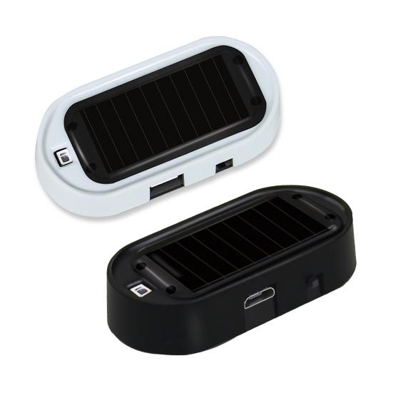 Прочная светодиодная вспышка, солнечная энергия, простая установка, имитация защиты от кражи