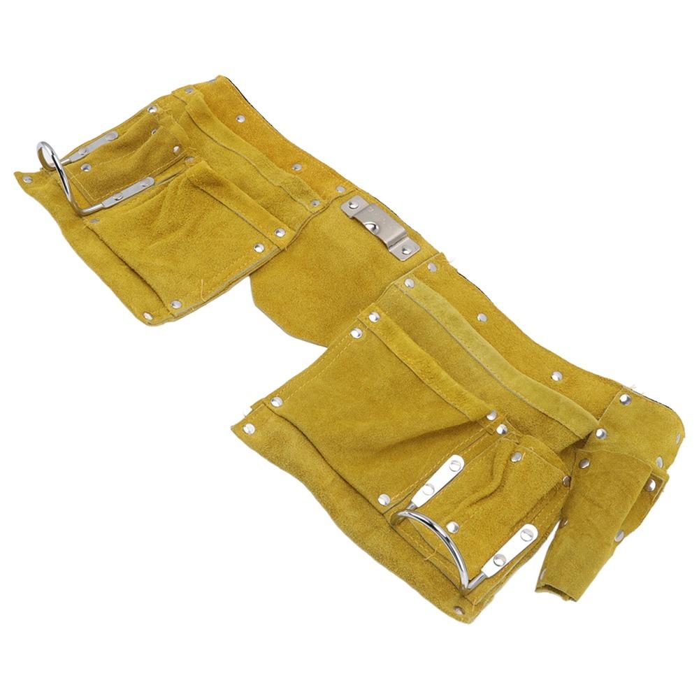 Multiple Pockets Leather Tool Belt Leather Tool Belt Apron Woodworking Projects
