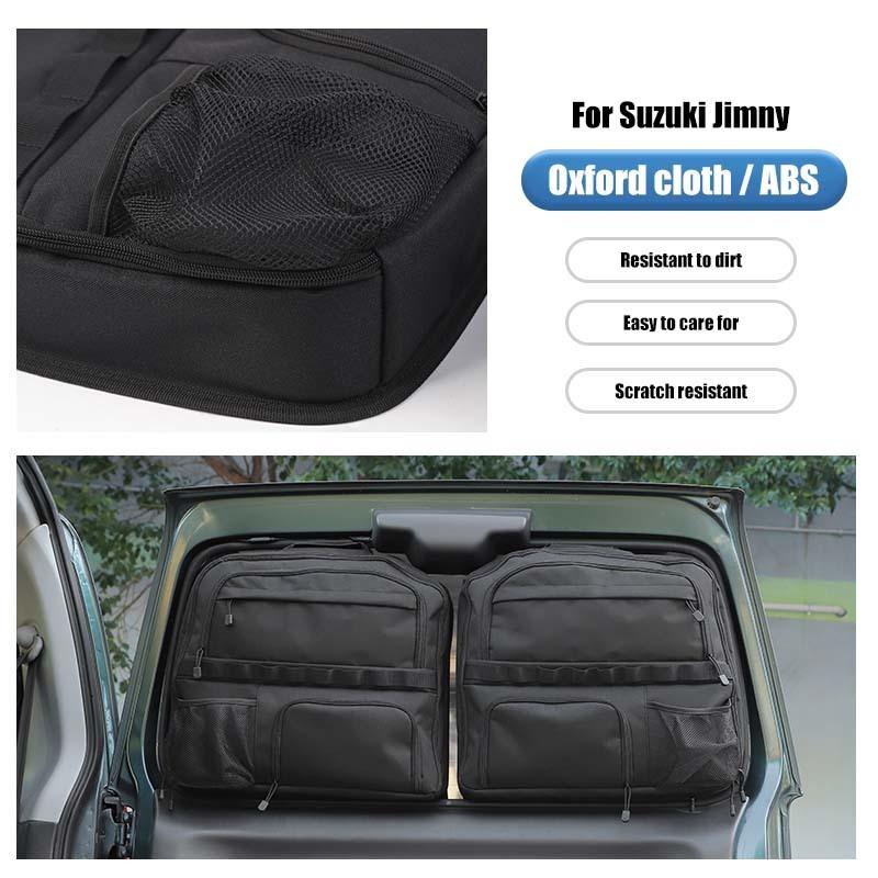 Автомобильная сумка-органайзер для задней двери, подходит для Suzuki Jimny 2007-2017, укладка автомобильных аксессуаров