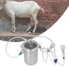 2L Manual Sheep Milking Machine Stainless Steel Bottle Portable Milking Kit for Milk Plant Farm