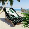 Пляжное полотенце с принтом New York Jets, большое, мягкое, быстросохнущее, для пляжа, кемпинга, плавания