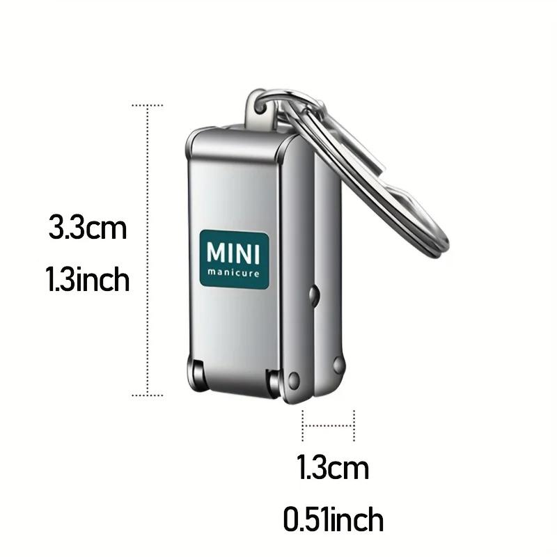 1 шт. Кусачки для ногтей Складные Портативные Дорожные Ножницы для ногтей Кусачки для ногтей Нержавеющая сталь Инструменты для маникюра