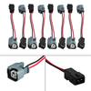 8pieces LS1 LS6 LT1 EV1 Engine wire Harness w/ LS2 LS3 LS7 EV6 Injector Adapters