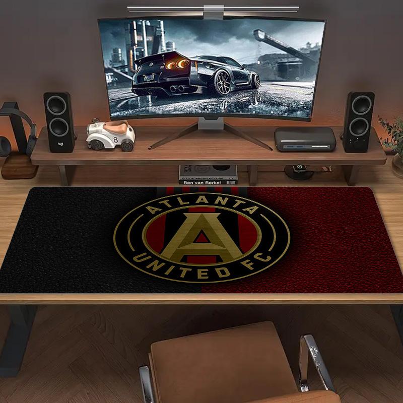 Atlanta United FC Print Cushion Non-slip Laptop Tablet Big Mousepad XXL Mat Mini PC Playmat With Lock edge