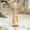 Gold XMAS Tree Topper Iron Metal Christmas Tree High Quality Christmas Tree Ornaments