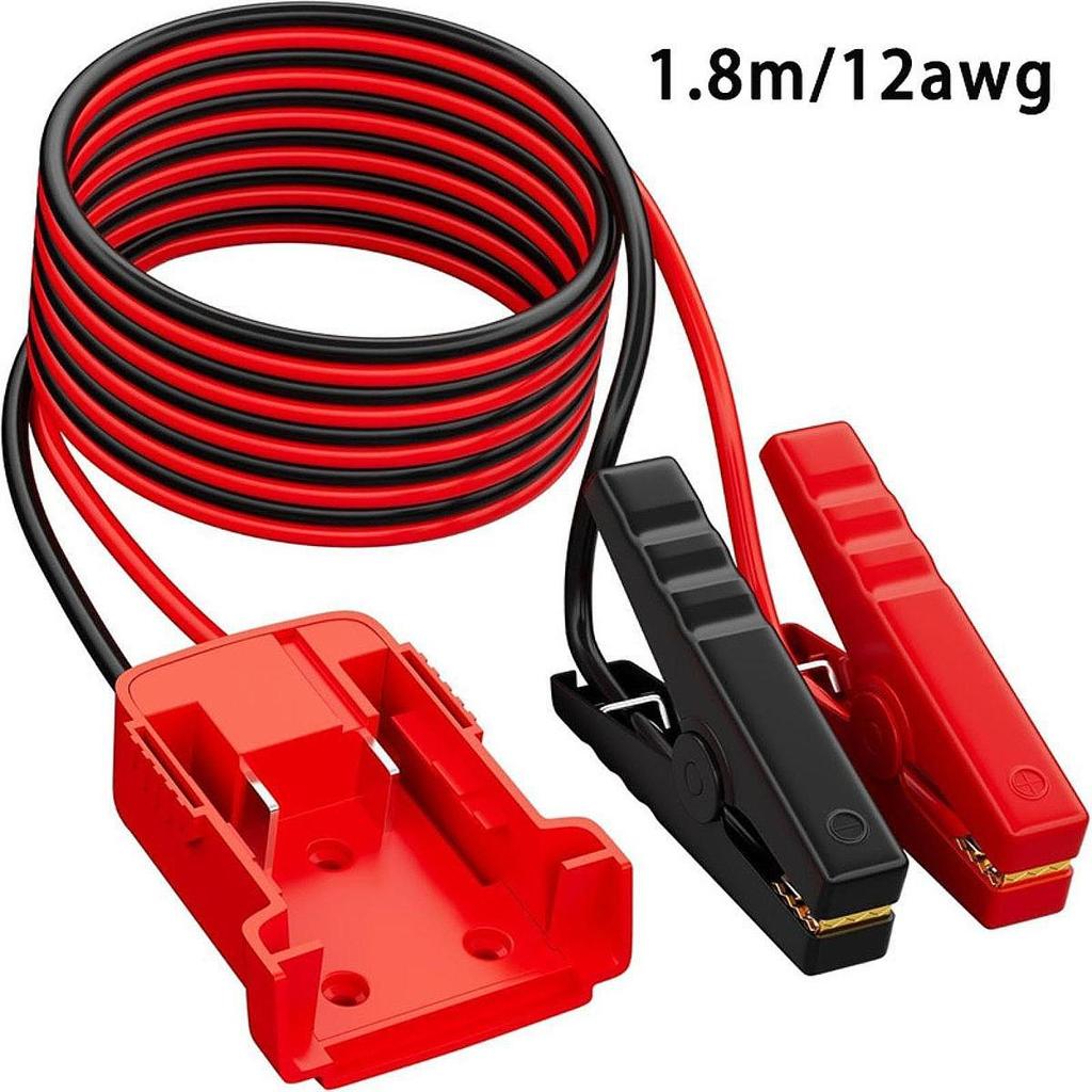 6ft 12 AWG Silicone Wire Jumper Cable for Motorcycles Marine Use Flexible