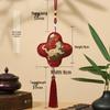Dragon Boat Festival Lucky Tiger Embroidered Sachets - Mosquito Repellent Mugwort Hanging Ornament