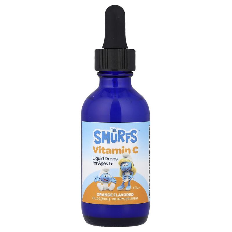 Vitamin C Liquid Drops, Ages 1+, Orange, 2 fl oz (60 ml)