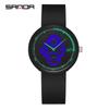 SANDA Новые минималистичные электронные часы, мужские и женские часы для средней школы, силиконовые простые водонепроницаемые часы
