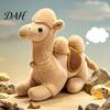Cute Camel Plush Decoration Realistic Bactrian Doll, Soft Stuffed Animal Toy with Embroidered Saddle Pads Doll And Bells, Fuzzy for Kids Gifts