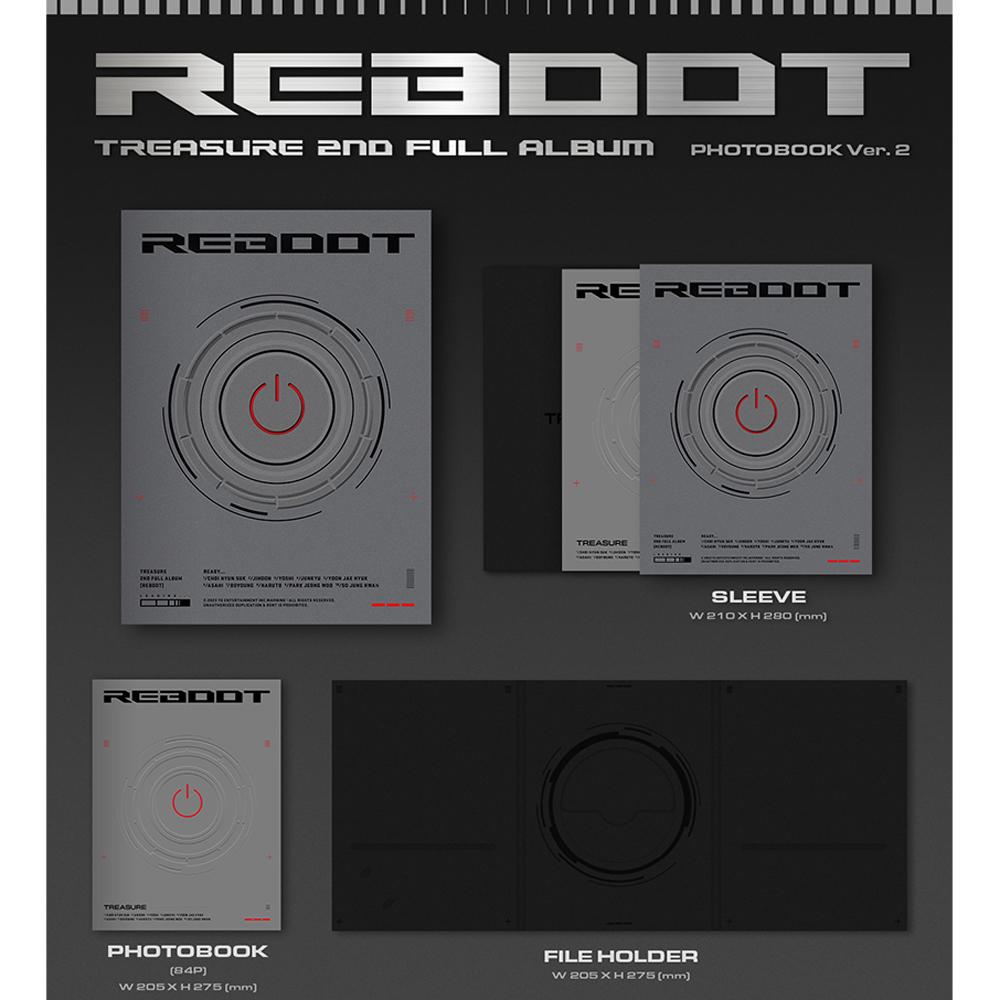 TREASURE 2-й полный альбом [REBOOT] Фотокнига Ver.