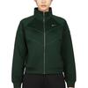 Nike Куртки Женские Зеленые Стойка Умеренные Другие HJ0976-323