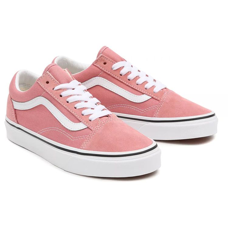 Vans Old Skool Rosette Мужские кроссовки Розовые True-White VN0A5KRFAVN
