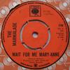 7inch Record MARMALADE - Wait For Me Mary-anne / Mess Around 3708 CBS 1968 UK Rock Used
