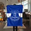 1pc Everton FC Print Flannel Blanket, High quality Comfortable for All Seasons, Home Decor, Warmth and Comfort, Perfect for Christmas Gifts40