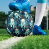 Final Fantasy Print Size 5 Soccer Ball, PU Wear Resistant Football for Match Training and Daily Practice, Birthday Gift for Soccer Fans