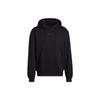 Adidas Originals Trefoil Logo Print Pullover Hoodie Long Sleeve Sweatshirt Men Tops Black HM2655