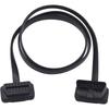 Duttek Car OBD2 Car Extension Cable OBD2 16 Pin Male Female Extension Cable, 16Pin