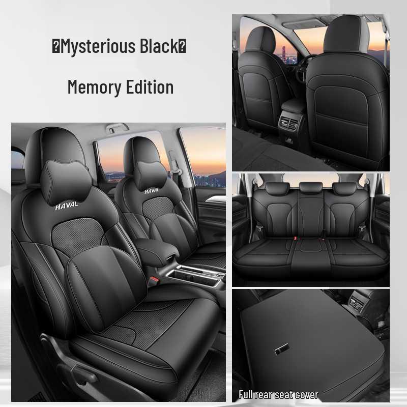 Умные чехлы на сиденья Haval M6 PLUS с полным покрытием: Кожаные подушки для любого сезона