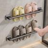 Wall Mounted Drainage Slipper Rack with No Holder