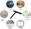 Shower Squeegee Glass Wiper Scraper Shower Squeegee Cleaner With Silicone Holder Bathroom Mirror Scraper Glass Cleaning