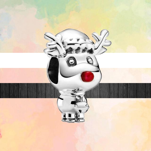 Новый стиль животных Lucky Cat Собака Панда Медведь Лев Змея Кролик Бусины «сделай сам» подходят оригинальные модные подвески Серебряный цвет Браслеты Ювелирные изделия