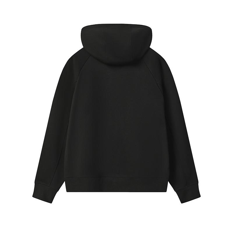 Fila Оригинальный вязаный пуловер с капюшоном, свободная толстовка с длинным рукавом, унисекс, F51U549205F-BK