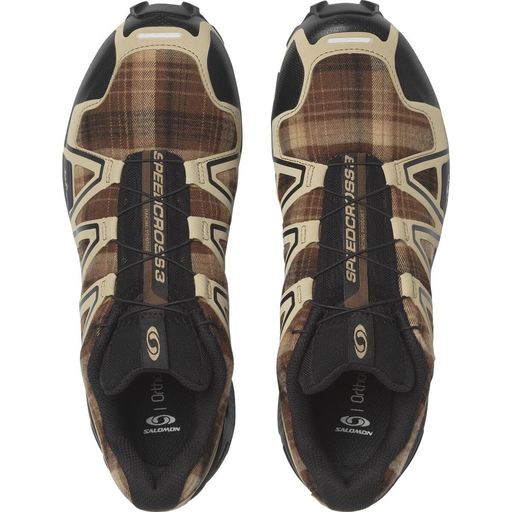 SALOMON Speedcross 3 Holiday Легкая Поддерживающая Амортизация Прочные Нескользящие Низкие Повседневные Спортивные Кроссовки Унисекс Черные 477934