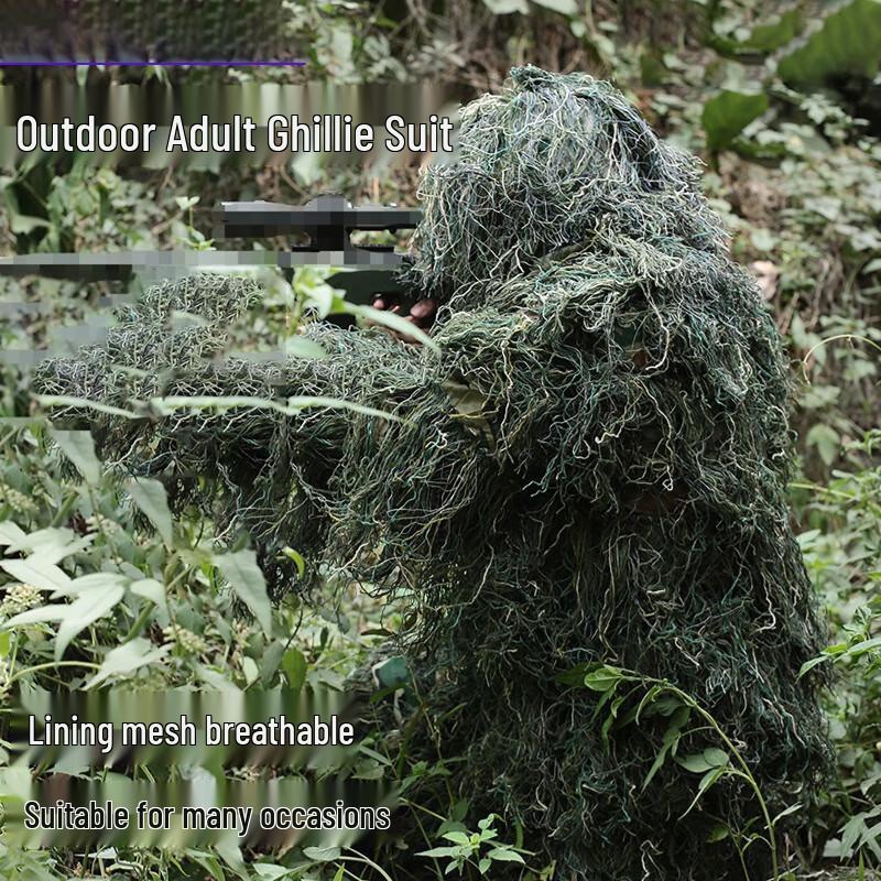 Linpan Outdoor Camouflage Ghillie Suit