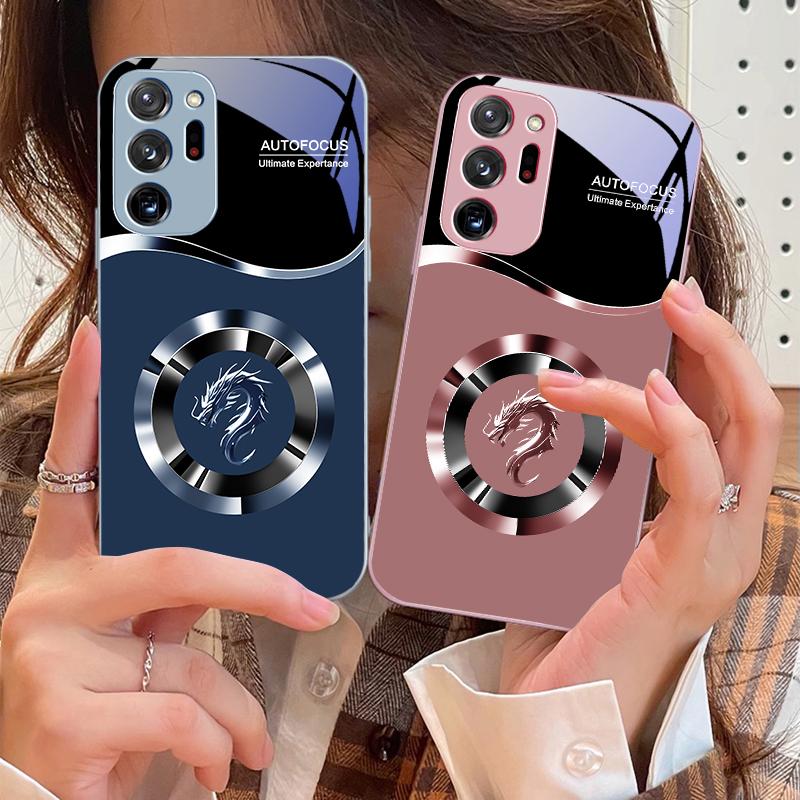 Круглый Новый Голова Дракона Для Samsung M 02 12 Note 8 9 10 20 A 01 A02 A03 Core 04 A05 06 10 12 13 14 15 A16 стекло Ультра чехол для телефона