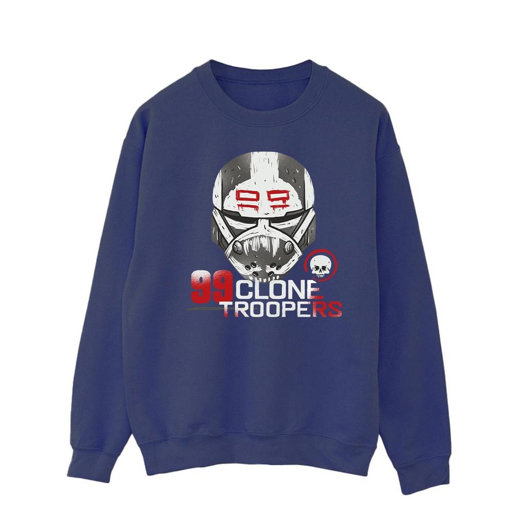 Star Wars Mens The Bad Batch 99 Clone Troopers Sweatshirt