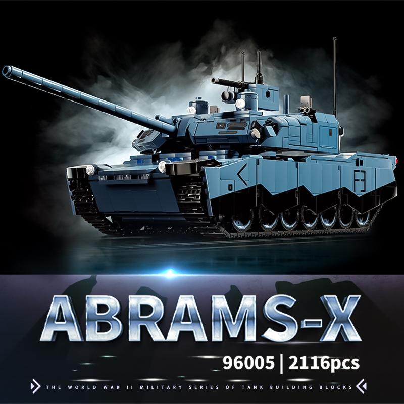 НОВЫЙ ОБТ KF51 Конструктор MOC Армейская бронемашина EMBT Кирпичная модель Вторая мировая война Военные игрушки Взрослый Мальчик Рождественские подарки