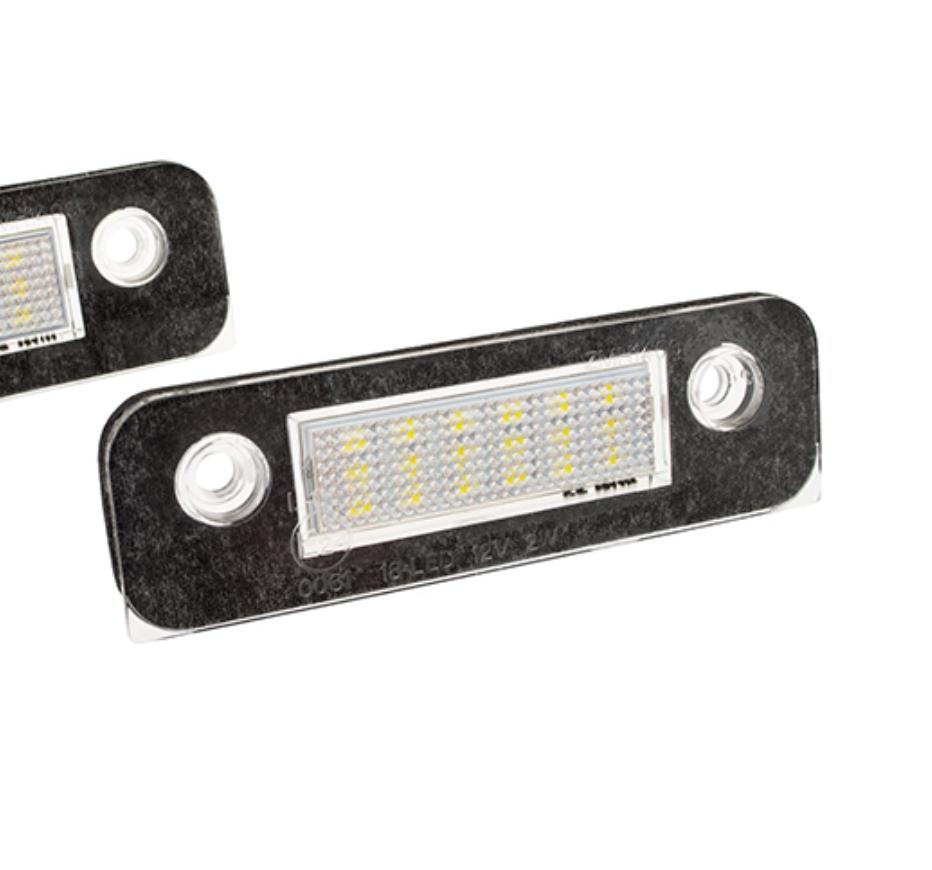 Led Licence Plate Light Kit, Autotune, For Ford Fiesta Mk6, Ford Fusion, Ford Mondeo Mk2