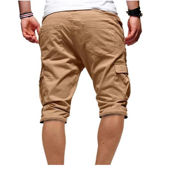 Men's Summer Casual Multi-Pocket Workwear Shorts Set