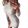 2025 Autumn/Winter Women's Cable Knit Dress