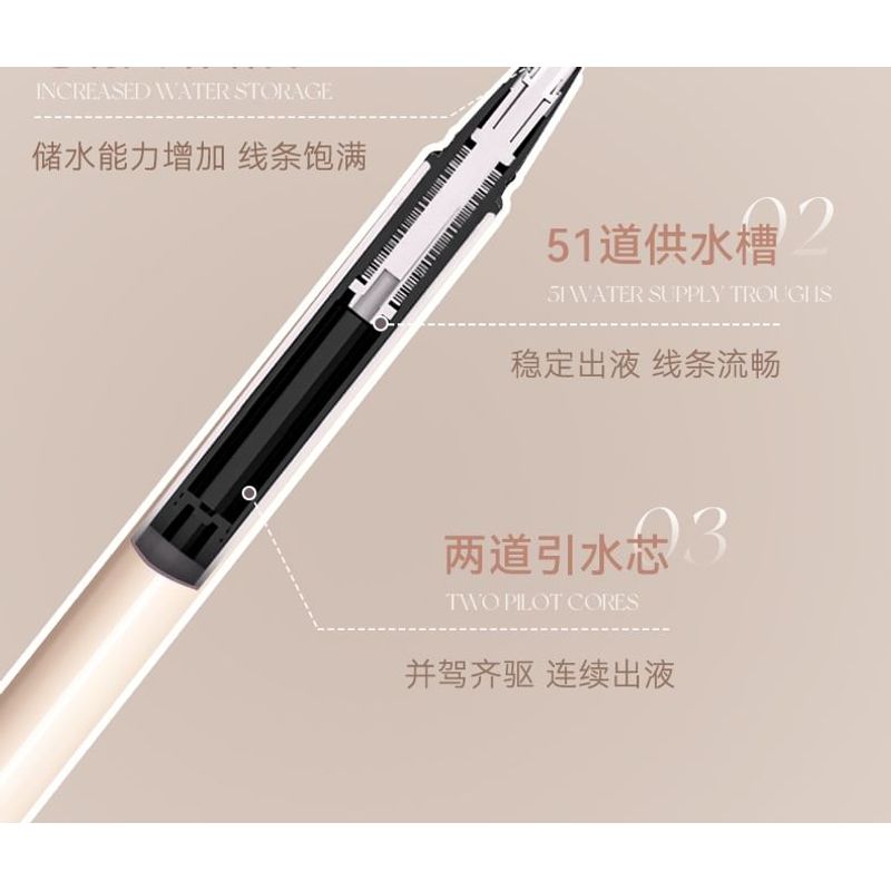 NOVO - Flower Series Painterly Fine Liquid Eyeliner - 2 Colors