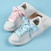 Candy Color Double-Sided 2cm Silk Shoelaces for Casual Shoes & Air Force 1