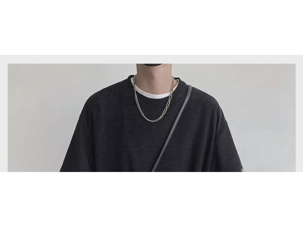 Мужская стильная футболка с короткими рукавами и ажурным узором - летняя одежда высшего качества