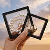 1/3/5/10/20pcs 3D Floating Frame with Base Elastic Telescopic Storage Box Display Frame Suitable for Earrings Rings and Brooches