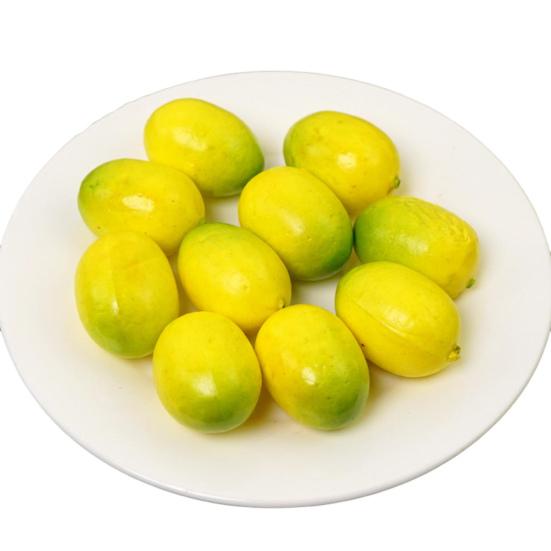 10 шт./пакет искусственные фрукты пенопластовые яркие цвета реалистичные мини долговечные фото реквизиты поделки обеденный стол декор поддельные овощи товары для дома