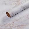 Kitchen Decoraction Thick PVC Glossy Marble Waterproof Self Adhesive Wallpaper Home Decor Furniture Oil Proof Bedroom Stickers