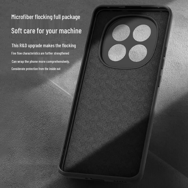 BIAZE Матовый жидкий силиконовый чехол для телефона серии Redmi Note 14