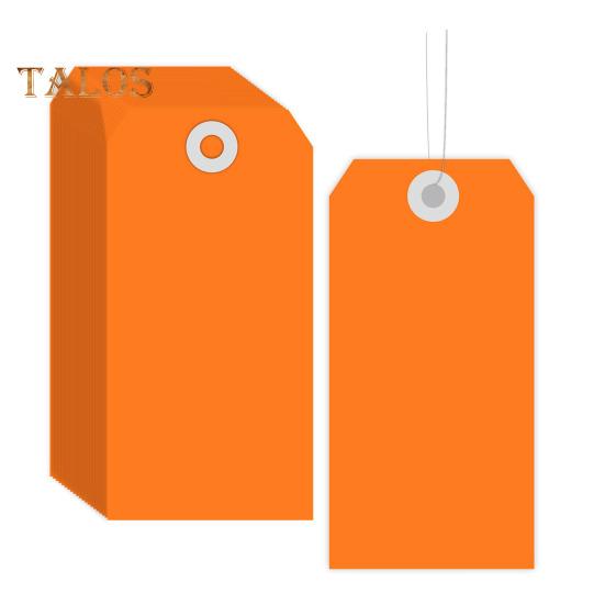 100 шт. пустые этикетки для доставки с проволочными бирками для еды, одежды, вина, этикетки для маркировки инвентаря, поделок